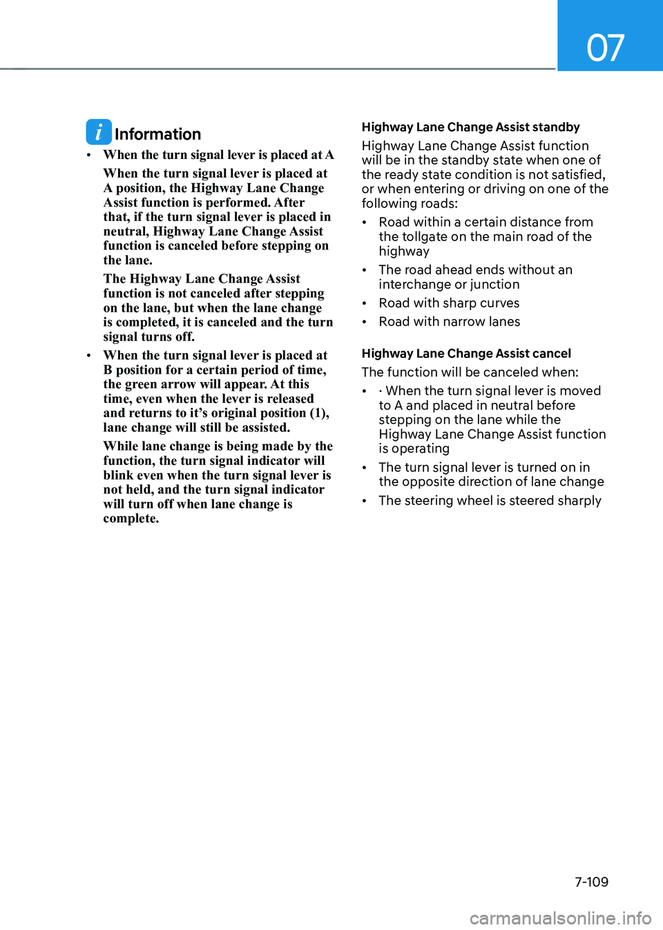 HYUNDAI IONIQ 5 2023 Owners Manual (680 Pages), Page 520 07 7109