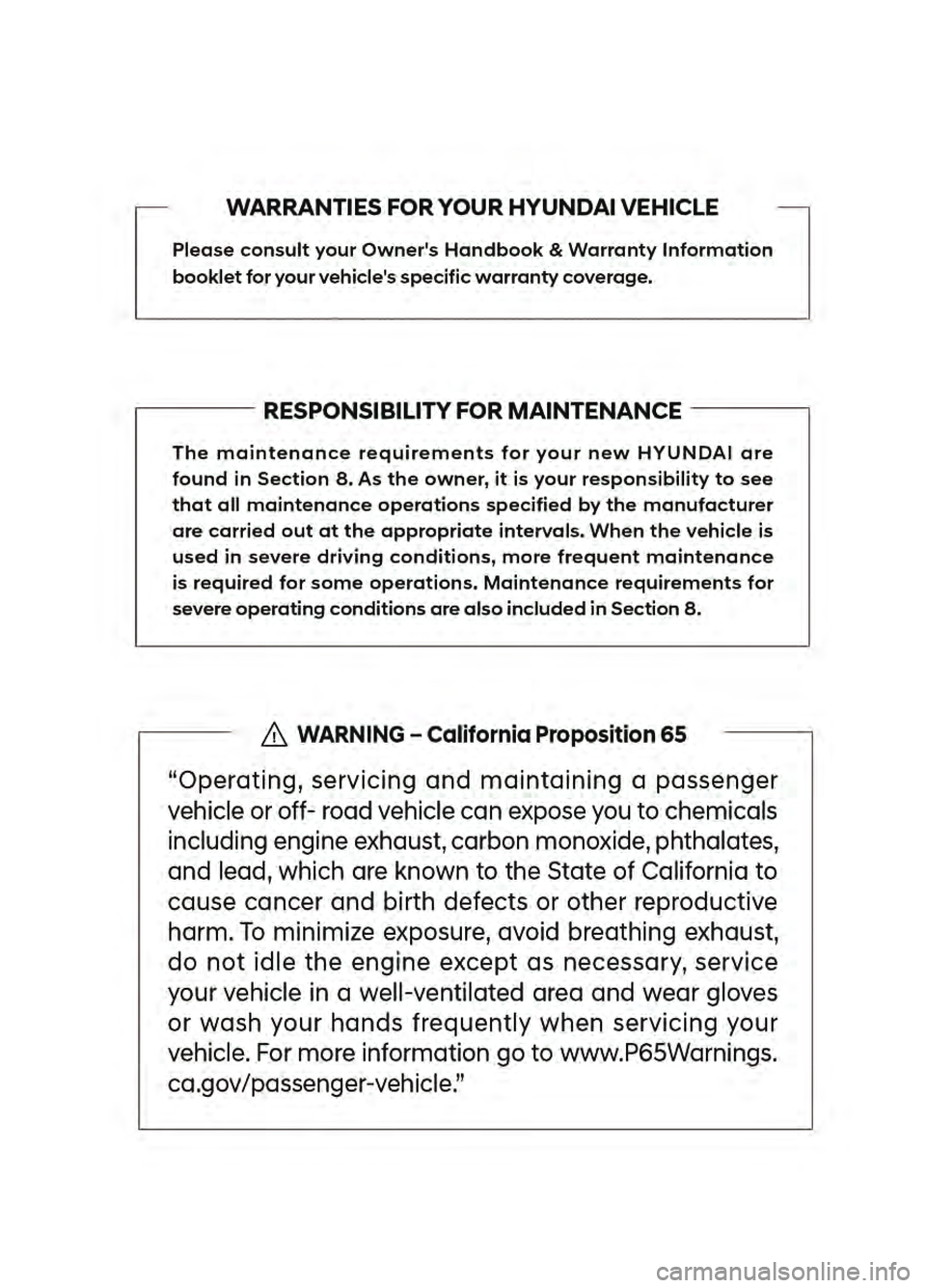 HYUNDAI KONA 2023  Owners Manual 