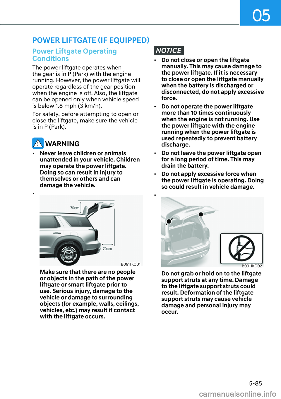 HYUNDAI PALISADE 2023  Owners Manual 05
5-85
�3�2�:�(�5��/�,�)�7�*�$�7�(�