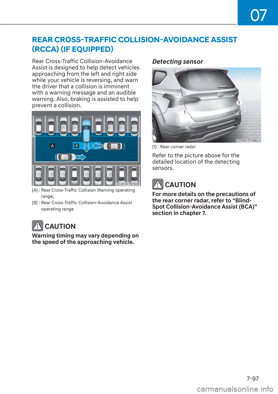 HYUNDAI SANTA FE 2023  Owners Manual 07
7-97
�5�(�$�5��&�5�2�6�6