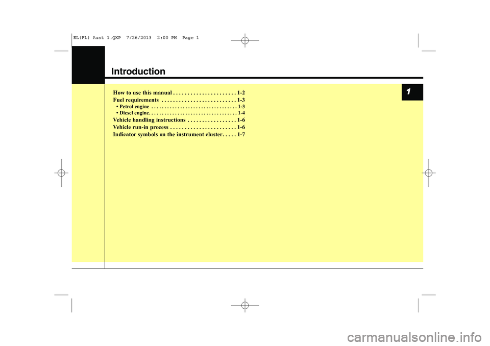 HYUNDAI IX35 2014  Owners Manual 