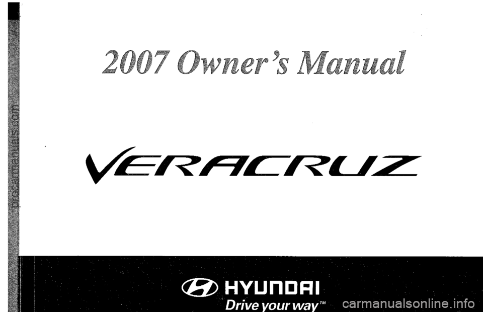 HYUNDAI VERACRUZ 2007  Owners Manual procarmanuals.com 