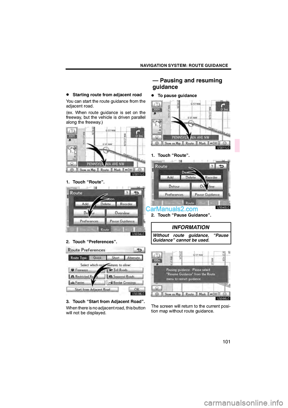 Lexus ES350 2011  Navigation Manual  \b	\b
\f 

 



\b    
 \b 	

 
\f
 

 \b
  
\f

\b
 

 \f
\b 

 \b
 	 	
 \b 
\f


 
 
\f