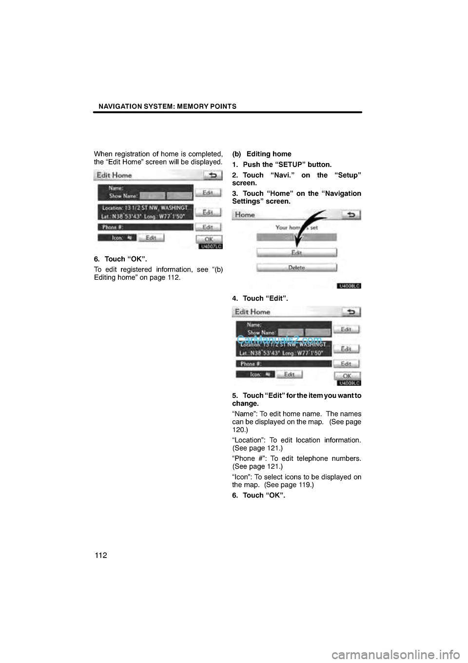 Lexus ES350 2011  Navigation Manual  \b	\b
\f 

	 \b
 
 \b	
\f	
 
 
 	
 

 	 
 
 	  	
\f
  

 	 \b	
 	
\f	
 
 
		\b 
 