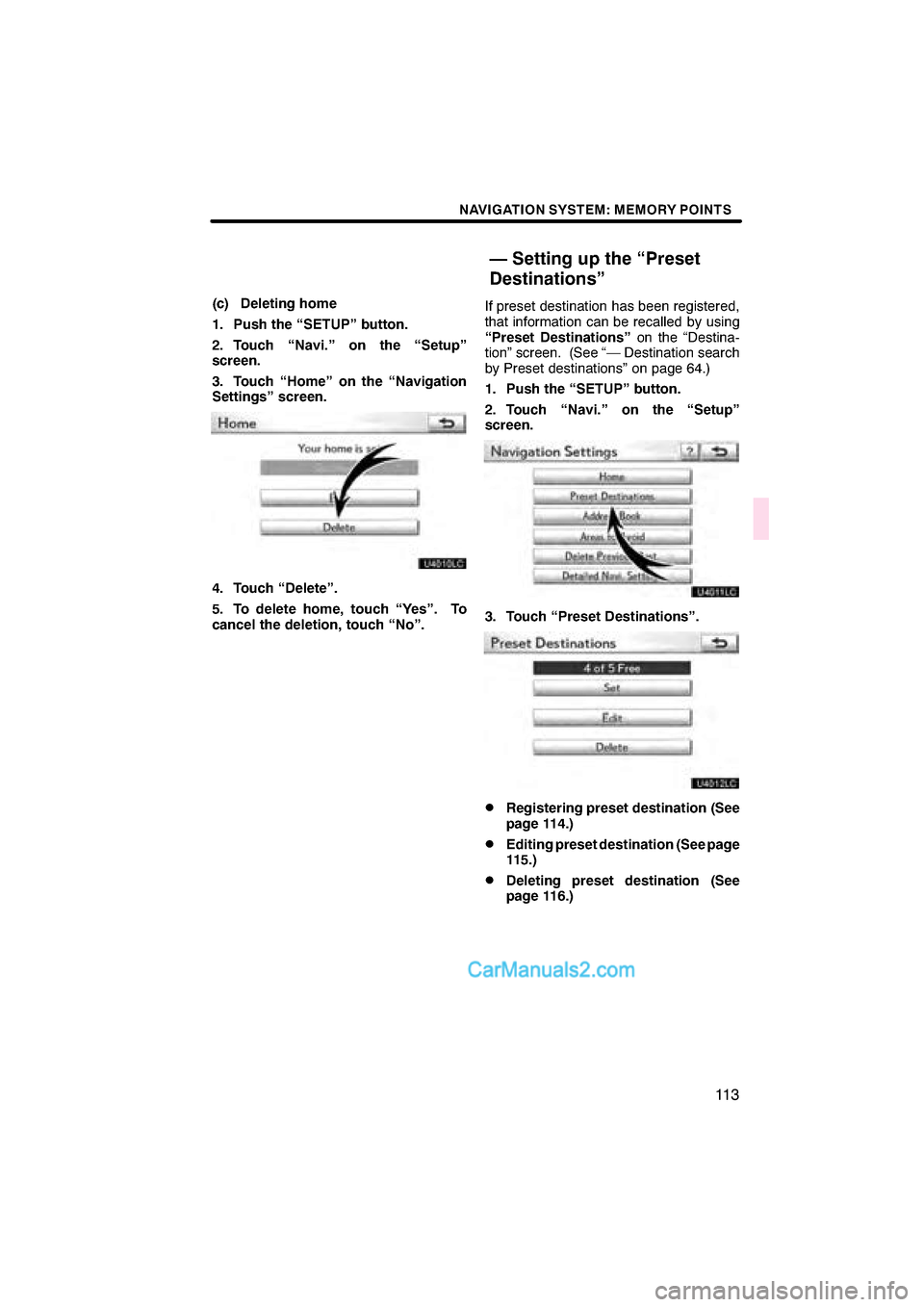 Lexus ES350 2011  Navigation Manual  \b	\b
\f 

	 \b
 
  
    \b
!" #
$   %&"    \b"
(
)   *"    %&%
\b" (
+   