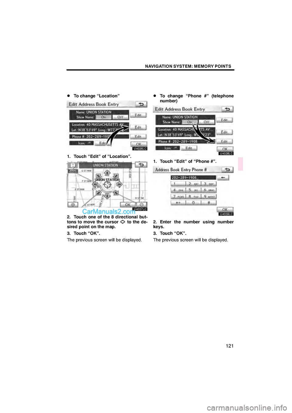 Lexus ES350 2011  Navigation Manual  \b	\b
\f 

	 \b


  
  
  
      ! "# $%
&  (  "&"  %
&" )   )
* 