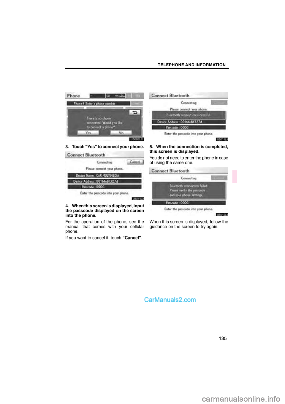 Lexus ES350 2011  Navigation Manual  \b	 
\f
\b


      
       ! "#!$  
 #! ! "#!   
   
 \b	 
	\f
  \b	 
\b
	 