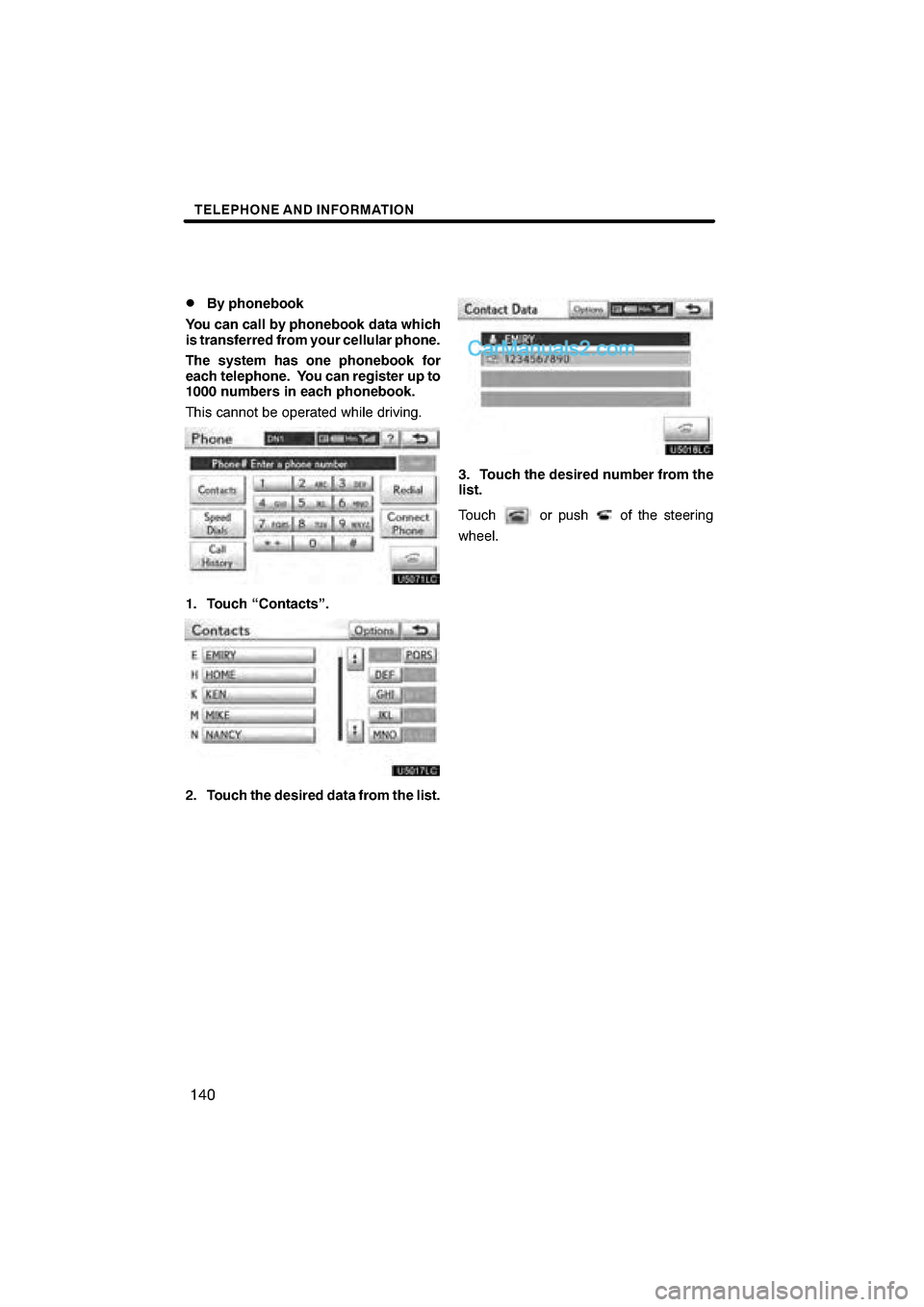 Lexus ES350 2011  Navigation Manual  \b	 
\f
\b



 
      
  ! "!! "!# ! ! $
   #     "!
 $   !% !  
&