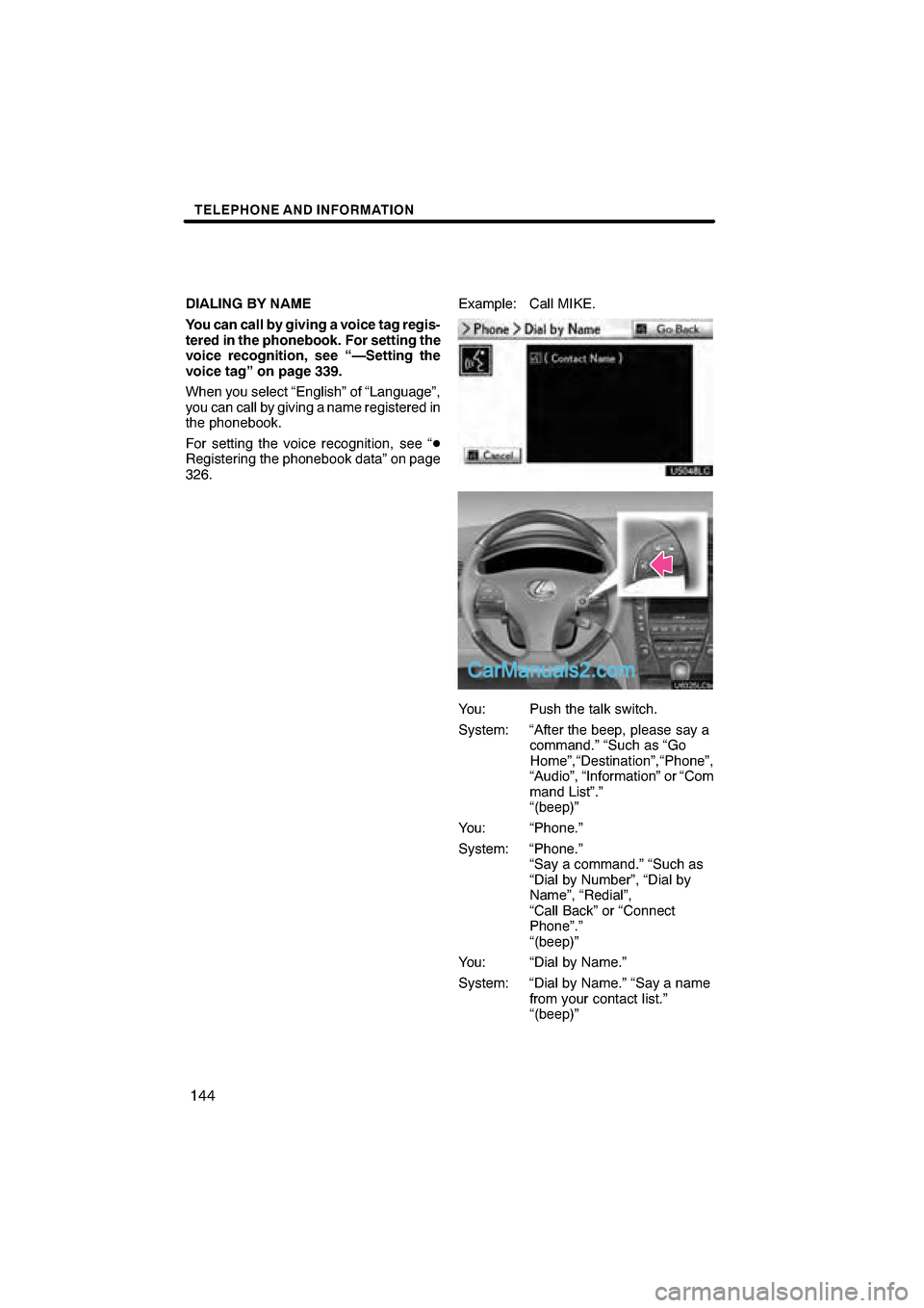 Lexus ES350 2011  Navigation Manual  \b	 
\f
\b


	
\b
  \b

         
!  " #"$%   "
 &  () "
 *  # ++,%
 