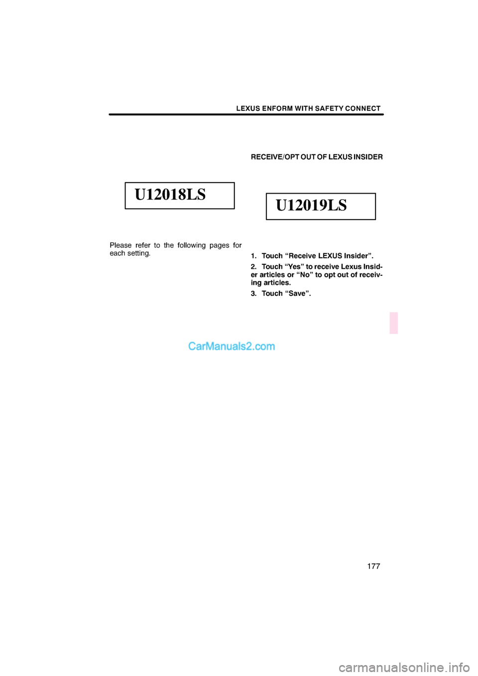 Lexus ES350 2011  Navigation Manual  \b	
 \f
 
 \b


 \b	\b 
 
\f 	
  	\b
\f 

	\f\b
 \b
 \b  \f\f	
\b
 
 	  \f !"#$
% 
 