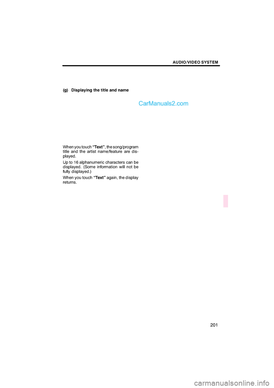 Lexus ES350 2011  Navigation Manual \b 	
	\b\f


     
 \b	
 	
\f
  		
    
  
\b
 	  
\f \f\f \f 
