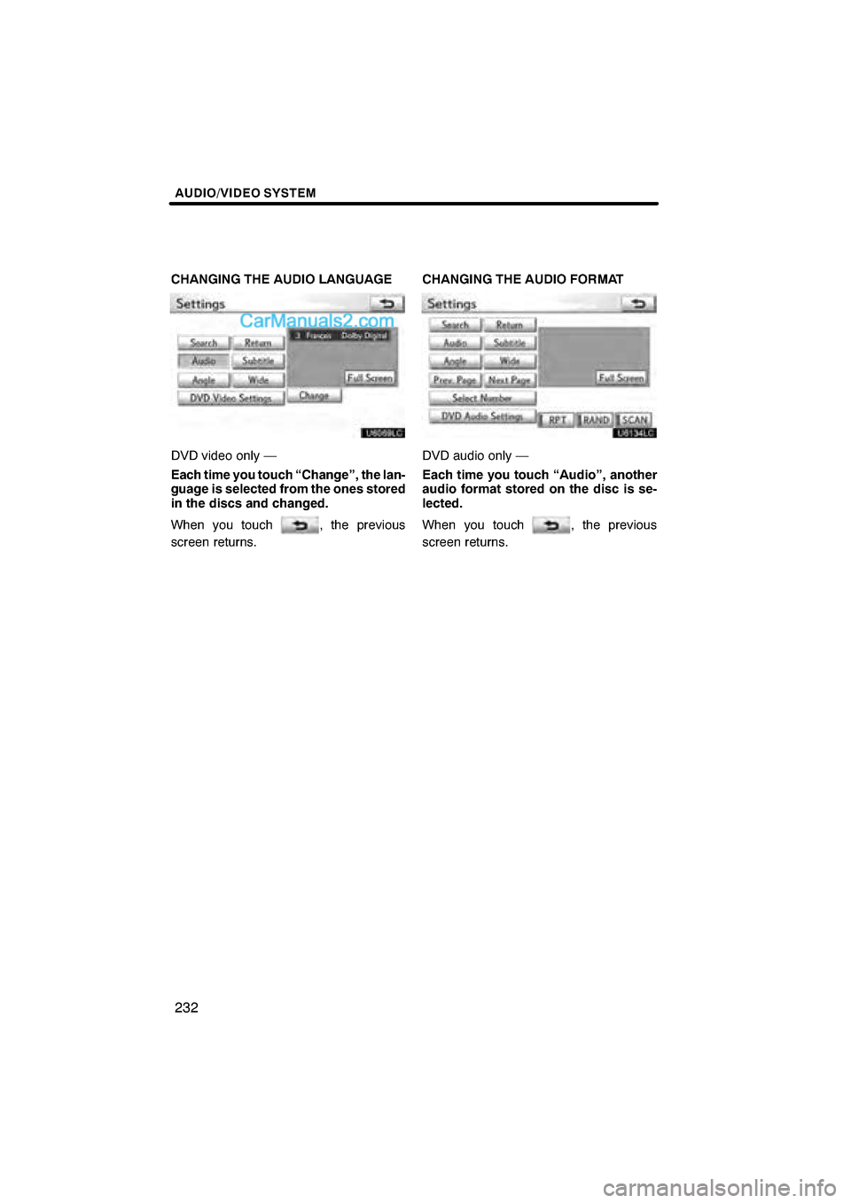 Lexus ES350 2011  Navigation Manual \b 	
	\b\f


 \b  \b
 \b	 	
\f 
\b    
  !"
 # #!$ %&  # #&$
  $## $ $
\b
 \f	 	
 