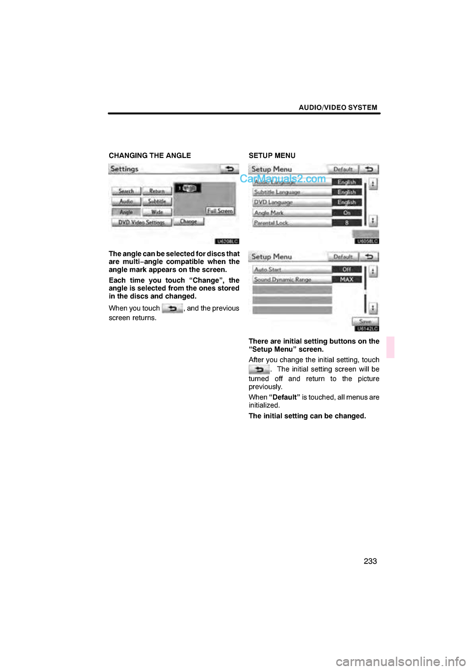 Lexus ES350 2011  Navigation Manual \b 	
	\b\f


 \b \b
        
 !"  !#  $ 
 !% ##   &
\b  ! " " (
)* 
  