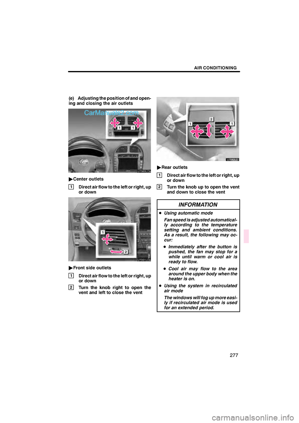 Lexus ES350 2011  Navigation Manual  \b	


\f 
    
 
 
    
 
        
 

! 
 
    