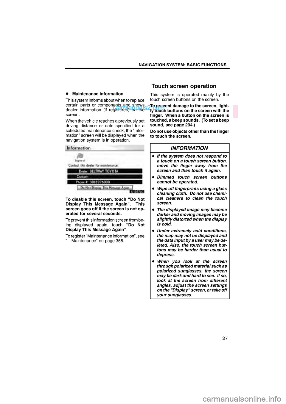 Lexus ES350 2011  Navigation Manual  \b	\b
\f 
\b \b


 
 \b	
 \f

 
\b 	 \b
 		
	\b \b 
 

	\b  

		 \f

\b
 \f 	\b		 
 \b