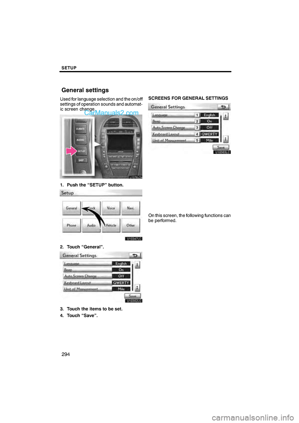 Lexus ES350 2011  Navigation Manual 

 \b	
 \f
\f 	
 \f
  	
	\b\b

 	\b 	
\f	
 	
 \f
 \f	\f
 

 \f

 \b	
 
\f 
 \b
 \b
 
\f\f
 \b
 
\f \f	