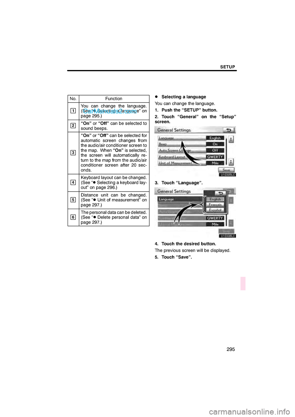 Lexus ES350 2011  Navigation Manual 

\b	
\f	

\b 
	 
	  	\b
 
\f	  	\b 	
 
\b	
 \b	\f\f 
	  
 
\b	 

\b	
 \b	\f\f 
	  
 
\b\