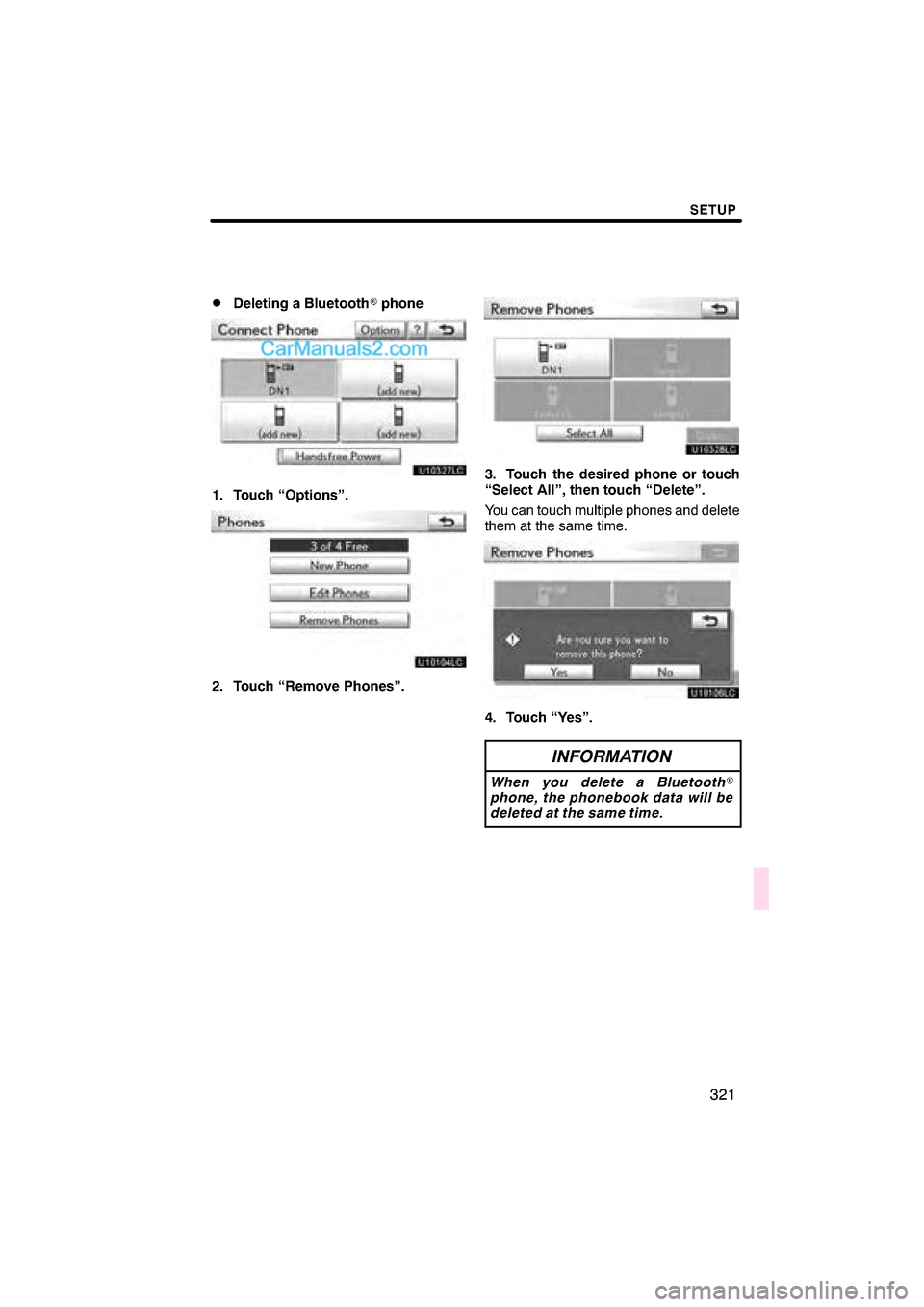 Lexus ES350 2011  Navigation Manual 


\b	
\f 
 \b		

  	

   
  	 
     	
\b	 !\b\b" 	 	 \b	
 \b	 
 \f

 	 \b	