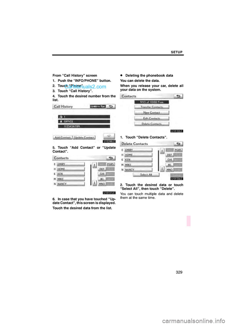Lexus ES350 2011  Navigation Manual 

\b	 
\f

 \b 
   
 \b
  \b 
\b
! \b 
\f

 \b
" \b  ## 	 $\b	 


% \b 
&## \b\f \b 
