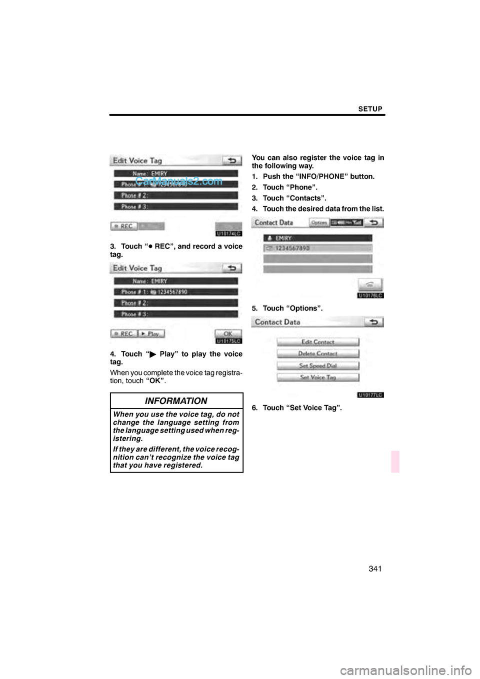 Lexus ES350 2011  Navigation Manual 

 \b	
 \f
  
\b  \b


 \b	
 \f  \b   \b


 \b	
 	\f
  	  
	 	
 \f
\b
	
\f 
  
  