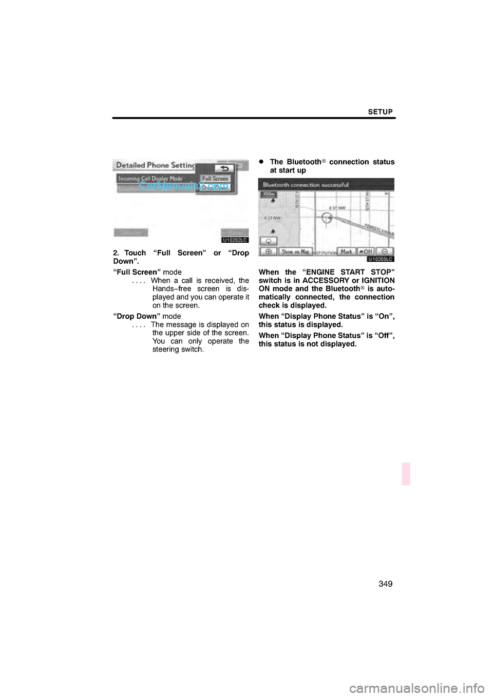 Lexus ES350 2011  Navigation Manual 

 \b	
 \f
	 
 \b \f\b
\b
\f
	 

\b	
  \f

  \f 	


  \f
  

 
  \f
  

 	 \f

\f\b \b