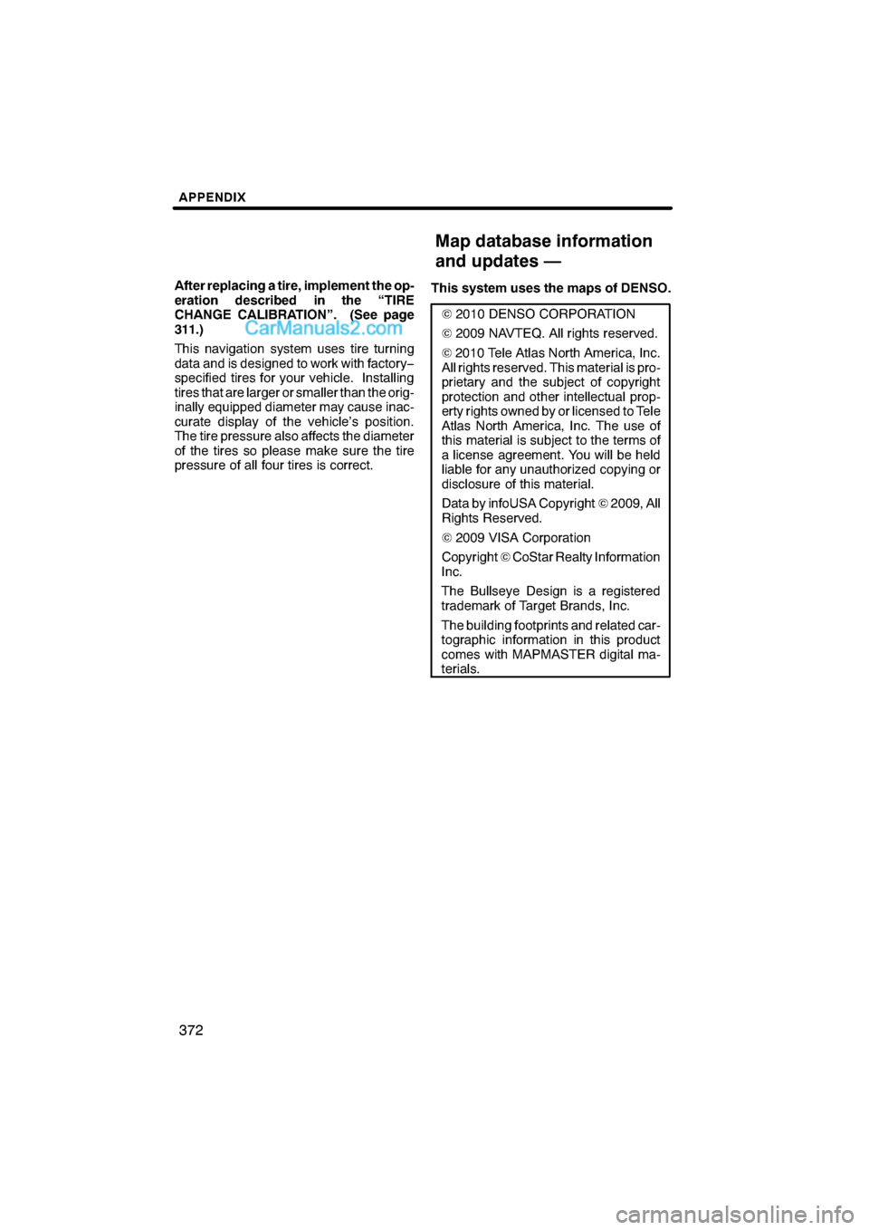Lexus ES350 2011  Navigation Manual 

\b	
 
\f
  	
 \f

	 	
 \f

	 

  	
 
  !"#$% &

 \f

())%*
 \b	
	\f
\b \f  \f \f\b\b
	\f	 	\b  \b