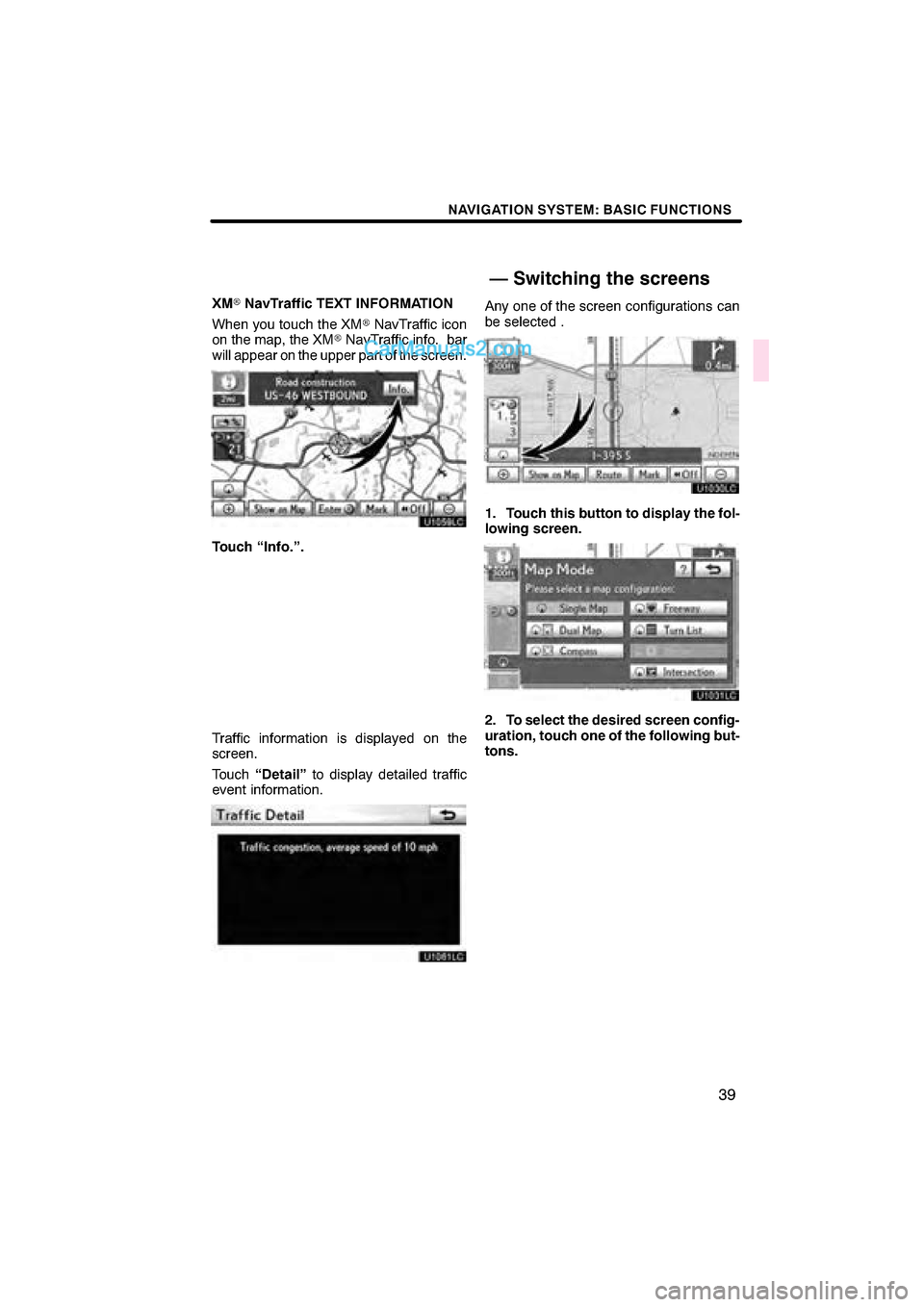 Lexus ES350 2011  Navigation Manual  \b	\b
\f 
\b \b

 
 
 \b	 
\b	 
 \f
  \b
\b 
  
 \f
  \b 
  \b 
 	 
 \b 
 