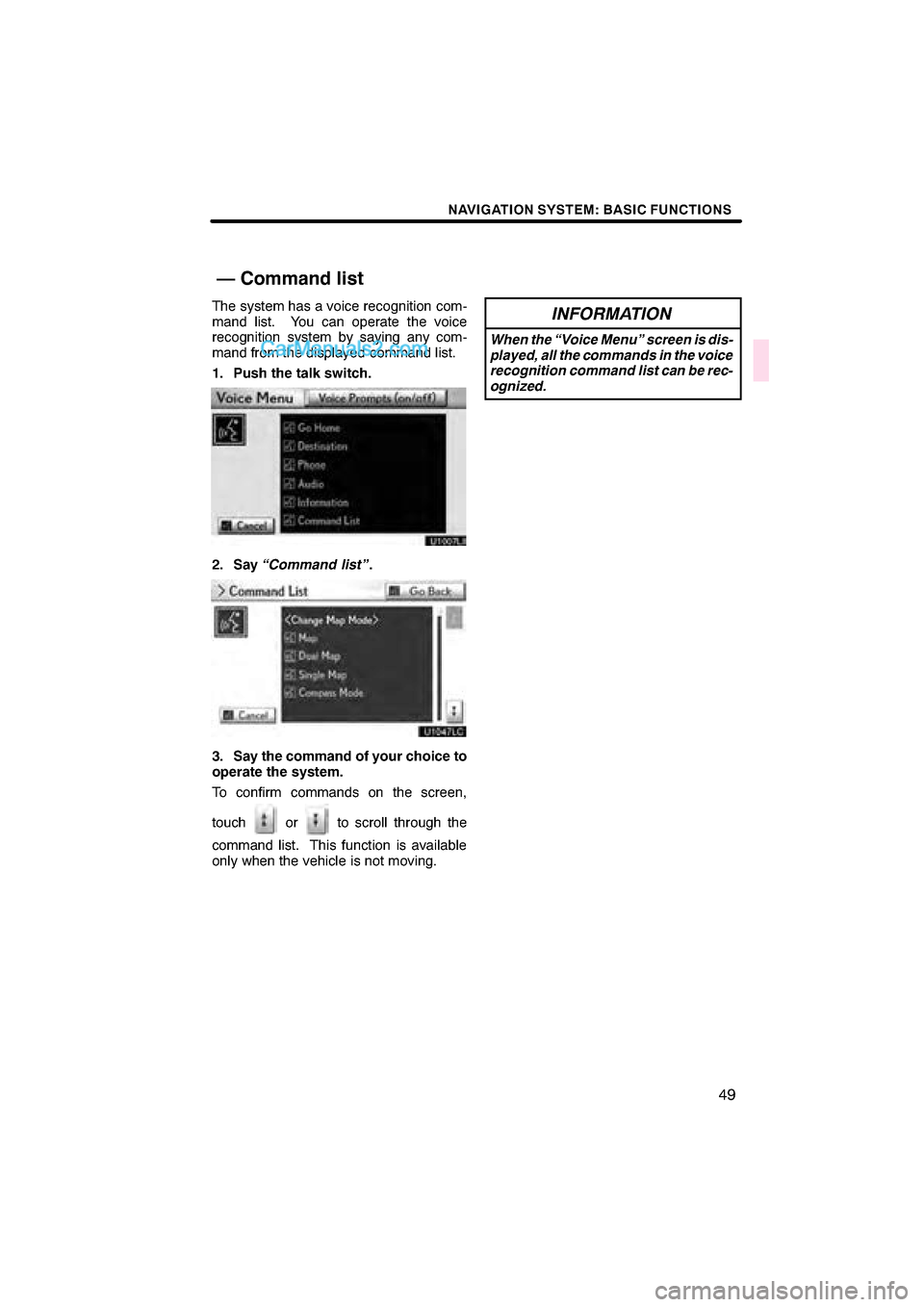 Lexus ES350 2011  Navigation Manual  \b	\b
\f 
\b \b

 \b	 
 
 \f
 \f
\b
\f \f	
	
 
\b \f 
 \f
\b \b \f

\f
\b
\f \b	  

 
 \f	
	
 \f	 \b 

