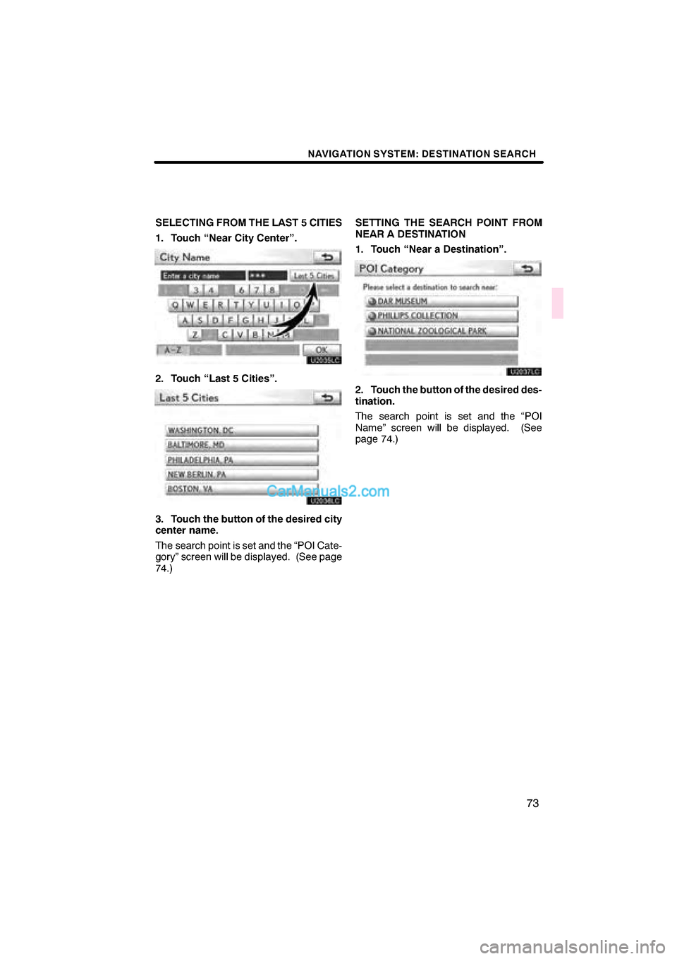 Lexus ES350 2011  Navigation Manual  \b	\b
\f 
\b \b


\b

  
 \b  
\b
    !"
#  $  $"
%   &!   ($(  
! !)
 \b	