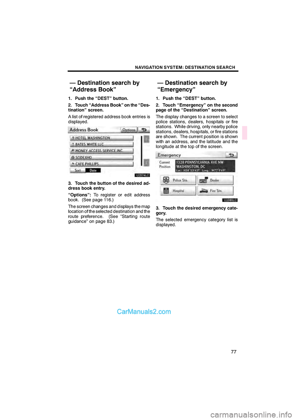 Lexus ES350 2011  Navigation Manual  \b	\b
\f 
\b \b


   
\b 
    ! "#   
$
%&% !
  \b 	

	
\f 
\f\f	
  
	
 
\f

\f
  