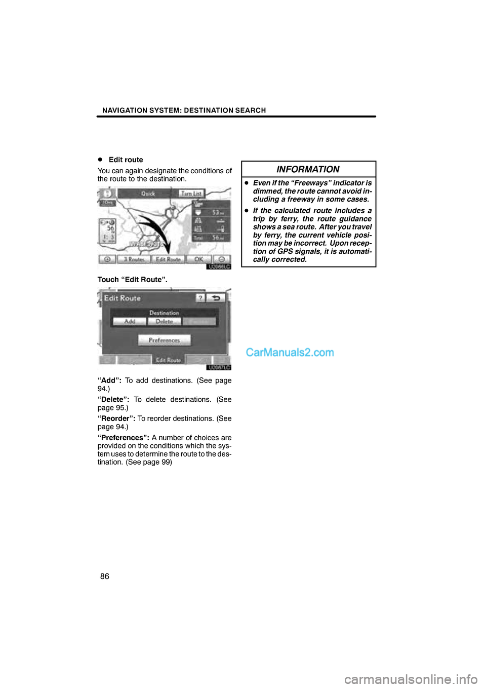 Lexus ES350 2011  Navigation Manual  \b	\b
\f 
\b \b




 
 \b 	
\b \f
	\b\f \f \b

\b
 
\f \f  \f \f

\b
\b
 
 
\f   \f

\b
\b
 \