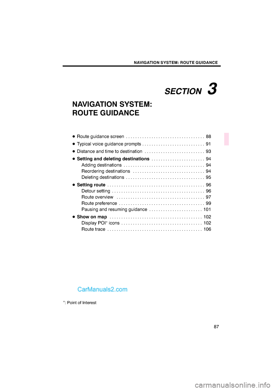 Lexus ES350 2011  Navigation Manual \b
 \b	\b
\f 

 


 \b	\b
\f


 

 \b	
\f
 
\f 
\

 	
 	
 \b	
\f
  
