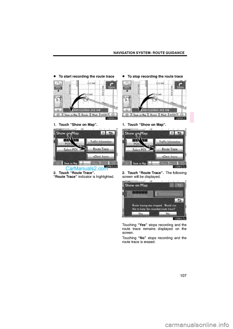 Lexus ES350 2010  Navigation Manual  \b	\b
\f 

 



     
   \b!  "#
$   
 #
 
 #
\b	
 \f 


	
 "    