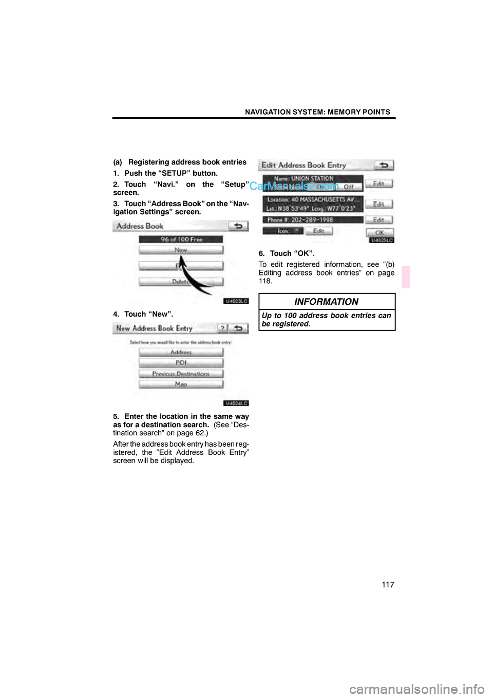 Lexus ES350 2010  Navigation Manual  \b	\b
\f 

	 \b
 
 
   
     !\b
"# 
$ %  !&#    !\b#
%
( %  ! )#    !&*
 \b
