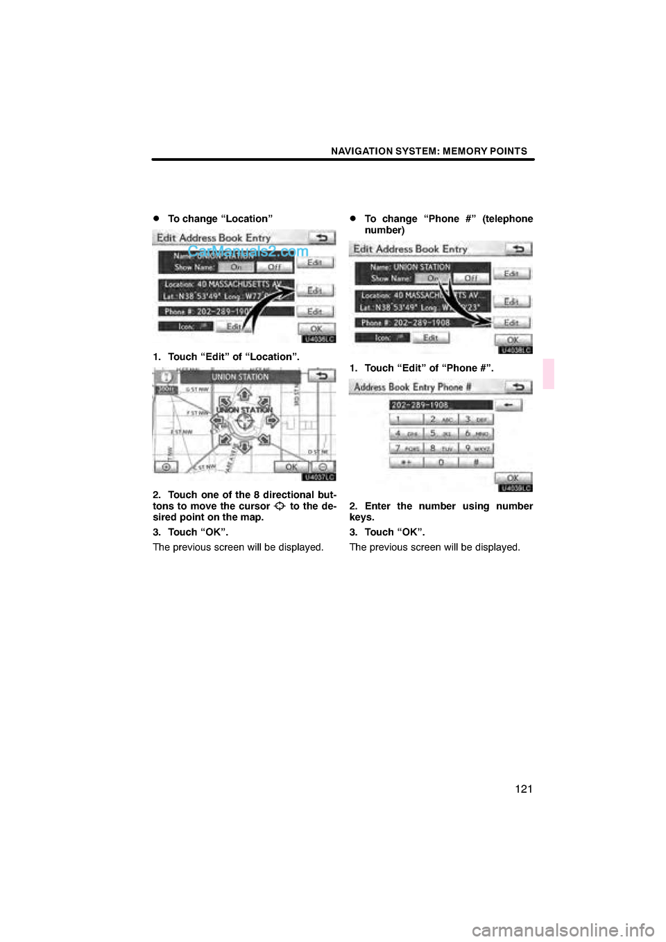 Lexus ES350 2010  Navigation Manual  \b	\b
\f 

	 \b


  
  
  
      ! "# $%
&  (  "&"  %
&" )   )
* 
