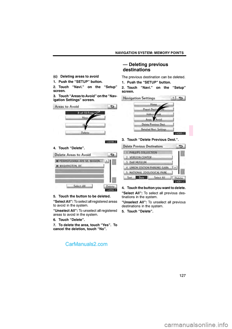 Lexus ES350 2010  Navigation Manual  \b	\b
\f 

	 \b

    
 !" " #\b
$% &! 
  !" # %  " #\b!(%
 
) !" #  %  " #*
 \b% 