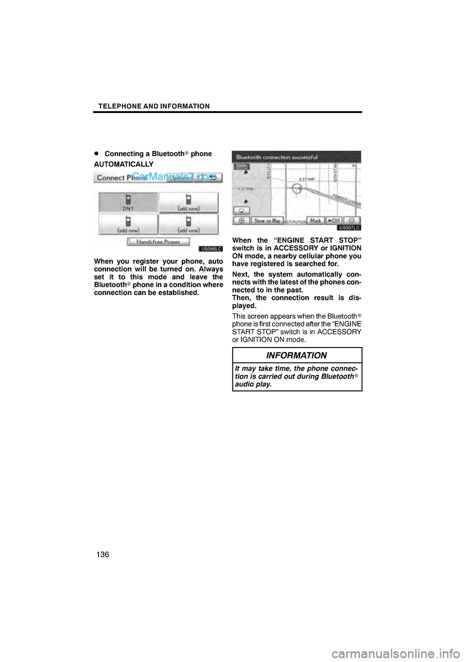 Lexus ES350 2010  Navigation Manual  \b	 
\f
\b



  

\b
\b
\b
   !    " 
 # $  % & \b#!
!   ! % % ( 
 