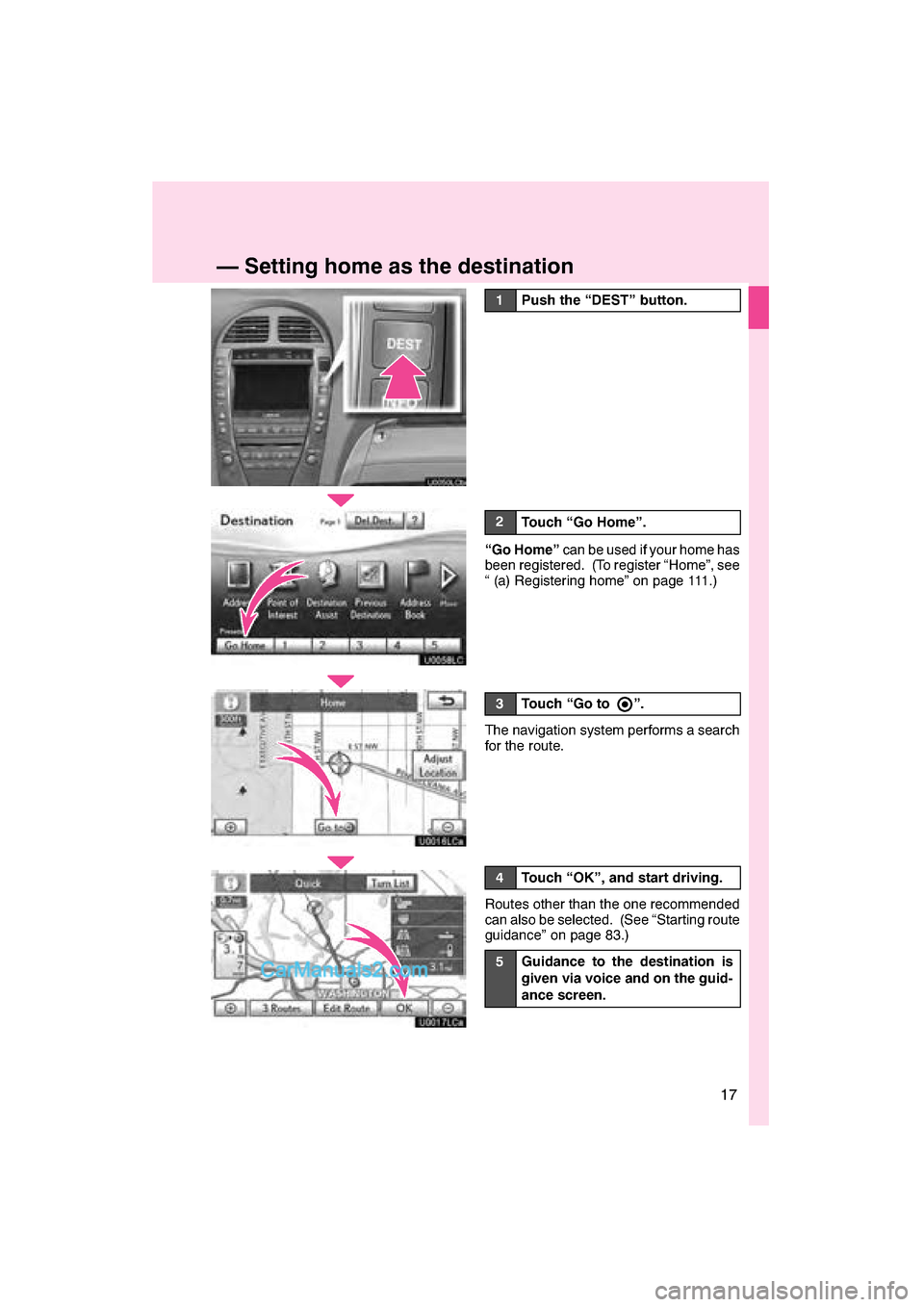 Lexus ES350 2010  Navigation Manual 


\b	

	
  \b	
\f
 
\f \b 

\b 
  \b	
 \f 
\b  	
 	
  	  	
  	   