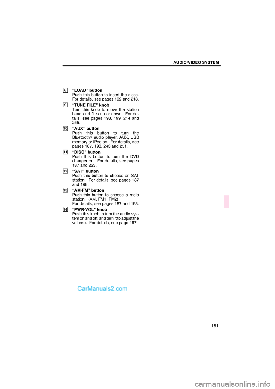 Lexus ES350 2010  Navigation Manual \b 	
	\b\f


 
 \b 	
 
 \b\f
 \f \b


 \f\b \f\f \f   
\b\b 

 \b 
	 
 
\f \f \b

	  \b\f