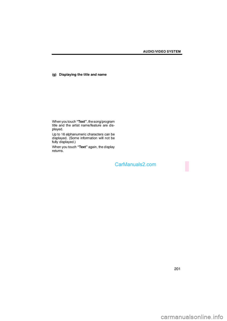 Lexus ES350 2010  Navigation Manual \b 	
	\b\f


     
 \b	
 	
\f
  		
    
  
\b
 	  
\f \f\f \f 
