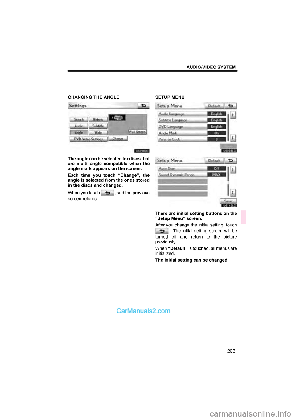 Lexus ES350 2010  Navigation Manual \b 	
	\b\f


 \b \b
        
 !"  !#  $ 
 !% ##   &
\b  ! " " (
)* 
  