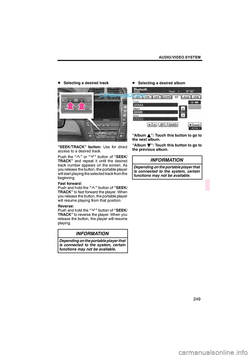 Lexus ES350 2010  Navigation Manual \b 	
	\b\f


	

  

 
	\b\b  !
 \b	 
	\f
\f\f 
\b  
	
 
	\f
 
 
\b	 

\b \b 	\b\b
 
 	
 
 
 
 
	