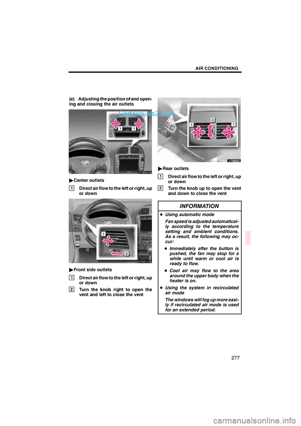 Lexus ES350 2010  Navigation Manual  \b	


\f 
    
 
 
    
 
        
 

! 
 
    
