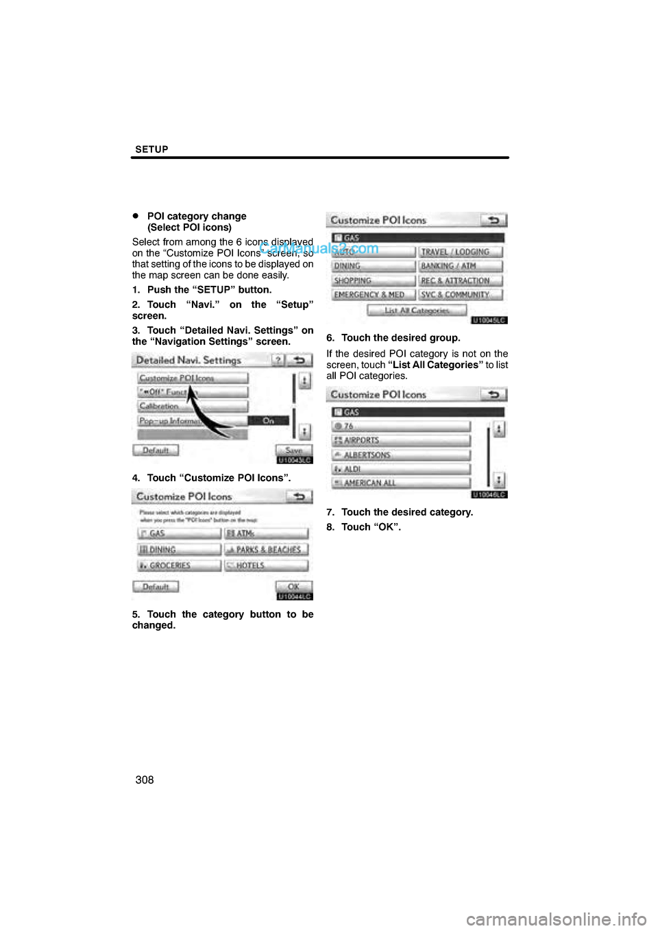 Lexus ES350 2010  Navigation Manual 


 \b	
\f
 \b	\f
\b
  \b

\b 	
\f 
\f \b   

 \b \b\f   
 
\b
\b \b\b 	 \b  \b   
 
\b 