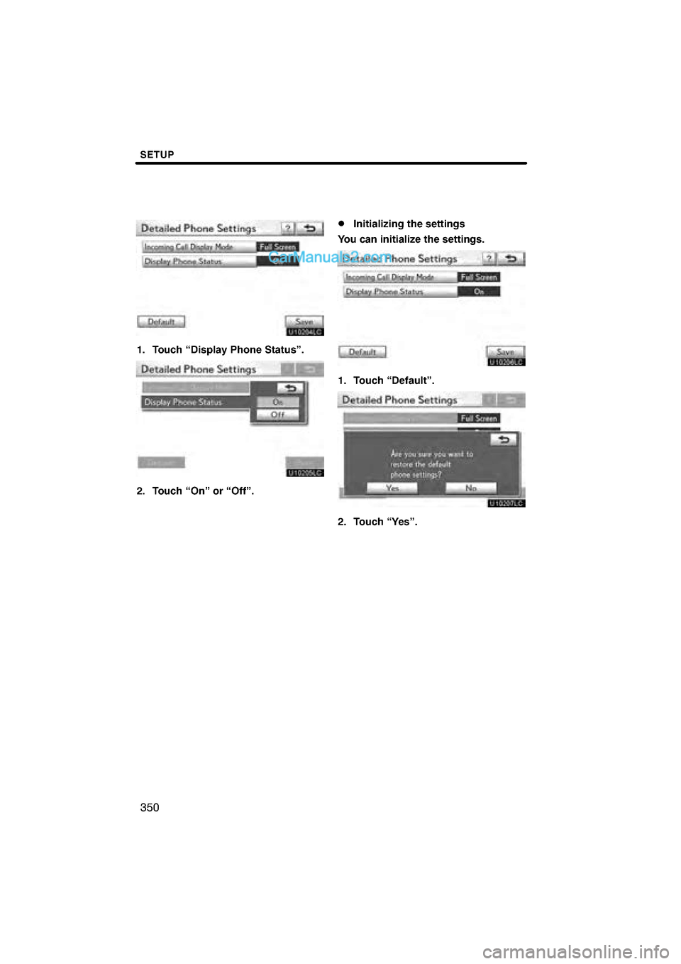 Lexus ES350 2010  Navigation Manual 

 \b	
 \f
 \b 	
 \b	
 \f \b \f
  
\b	 
   
 \b	
 \f
	
 \b	
 \f
 !" #$% &
  