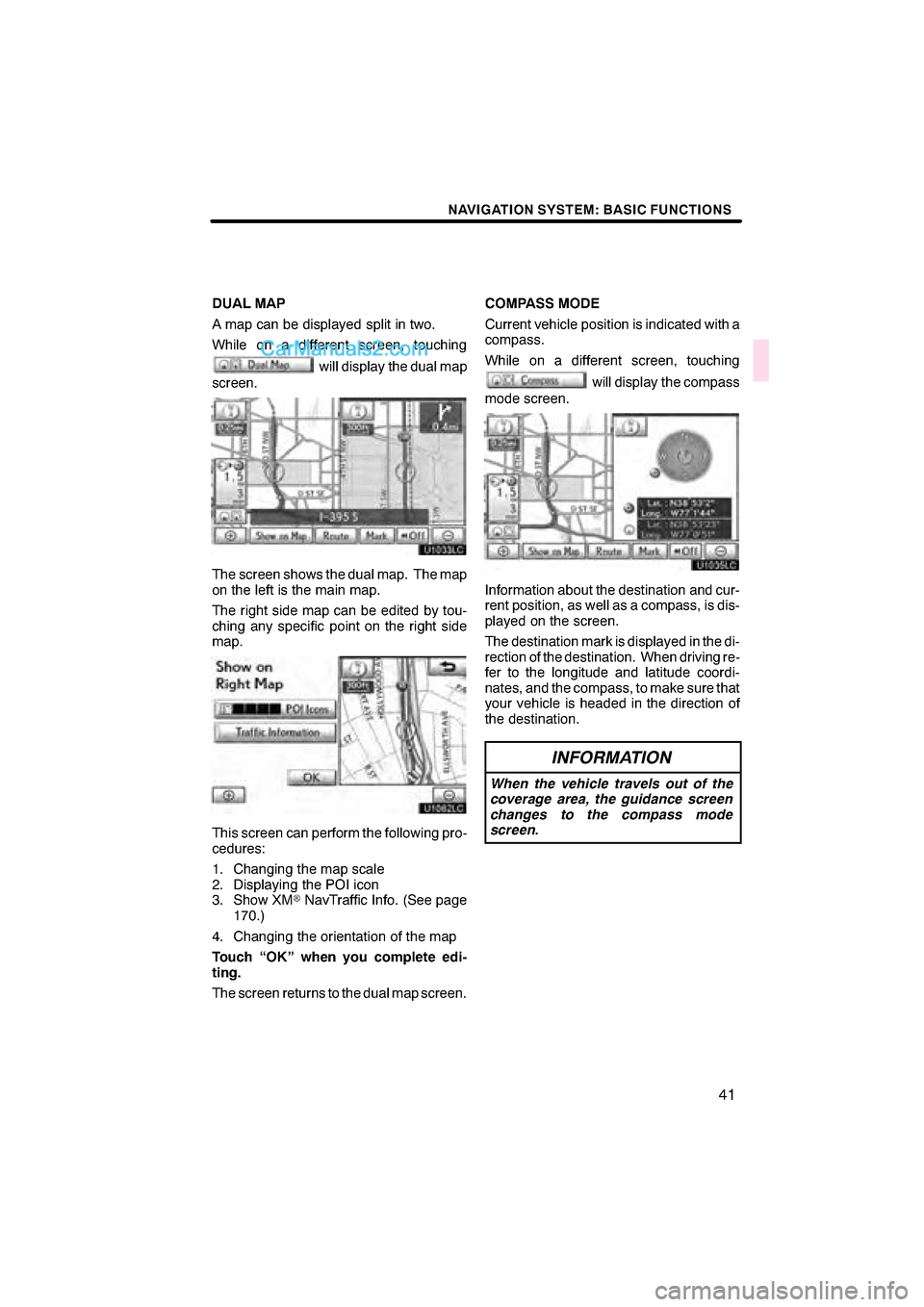 Lexus ES350 2010  Navigation Manual  \b	\b
\f 
\b \b

 
  \b 	
 \f

 
\f \f\b 
\f
 \b  \f

\b 


\b \f\b
\f \f
 
  



\b

 


\b 

 
 