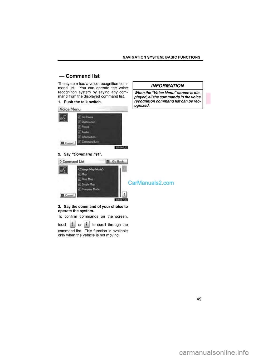 Lexus ES350 2010  Navigation Manual  \b	\b
\f 
\b \b

 \b	 
 
 \f
 \f
\b
\f \f	
	
 
\b \f 
 \f
\b \b \f

\f
\b
\f \b	  

 
 \f	
	
 \f	 \b 


