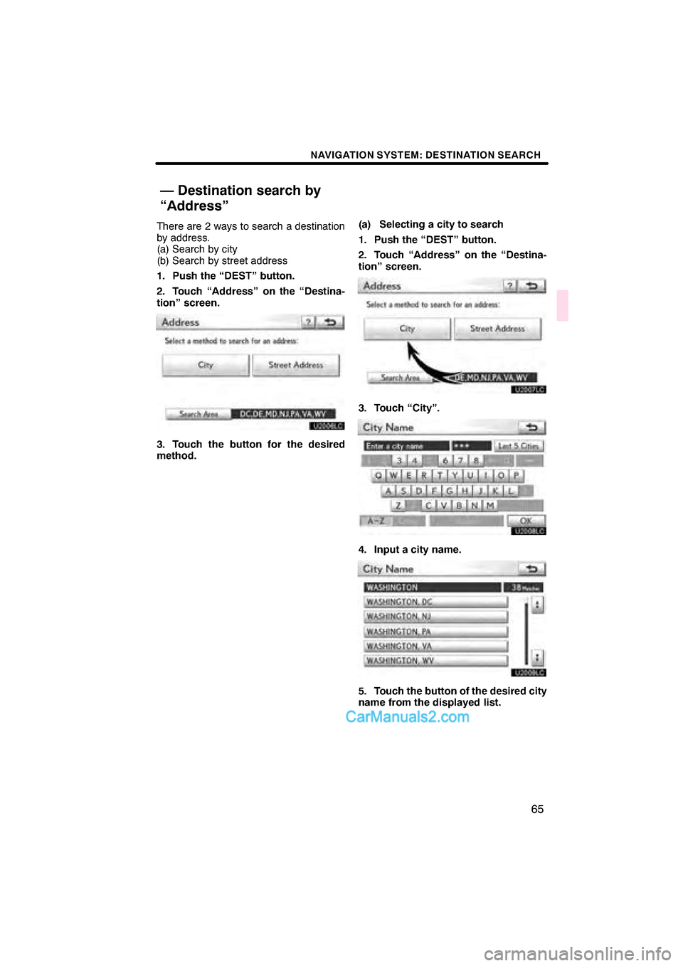 Lexus ES350 2010  Navigation Manual  \b	\b
\f 
\b \b


  \b 	
 \f
   \f\f


 
  
 \f

  
 \f\f 
   
\b 
    !
