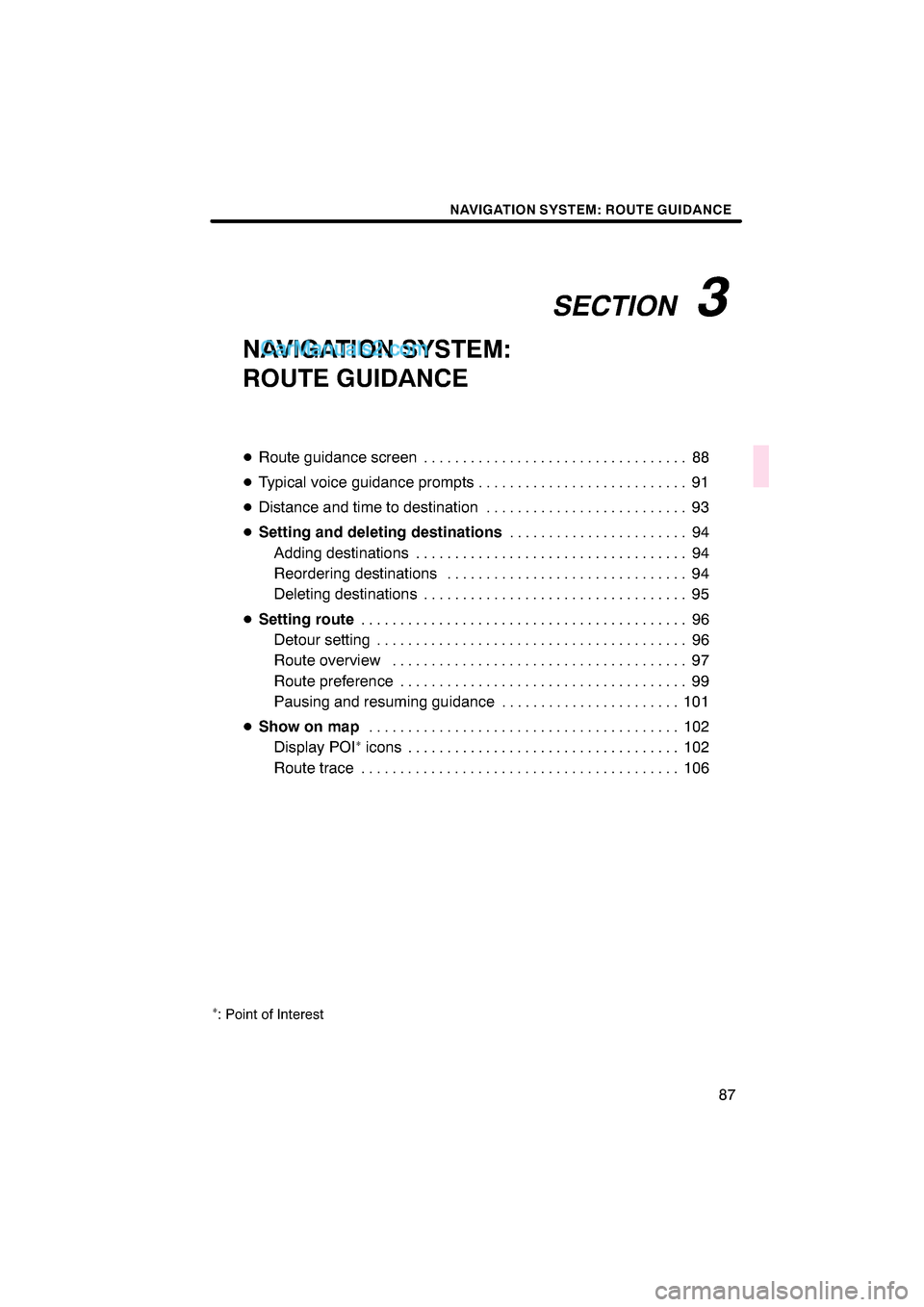 Lexus ES350 2010  Navigation Manual \b
 \b	\b
\f 

 


 \b	\b
\f


 

 \b	
\f
 
\f 
\

 	
 	
 \b	
\f
  
