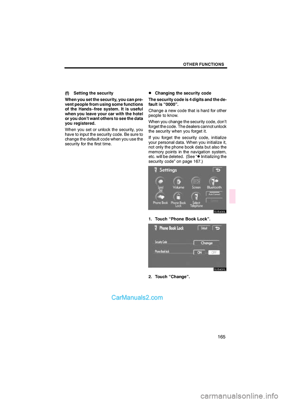 Lexus ES350 2008  Navigation Manual  \b	
\b

\f
   
       
  ! 
"  " 


  #
 "$ 
  
!
%  !    %  